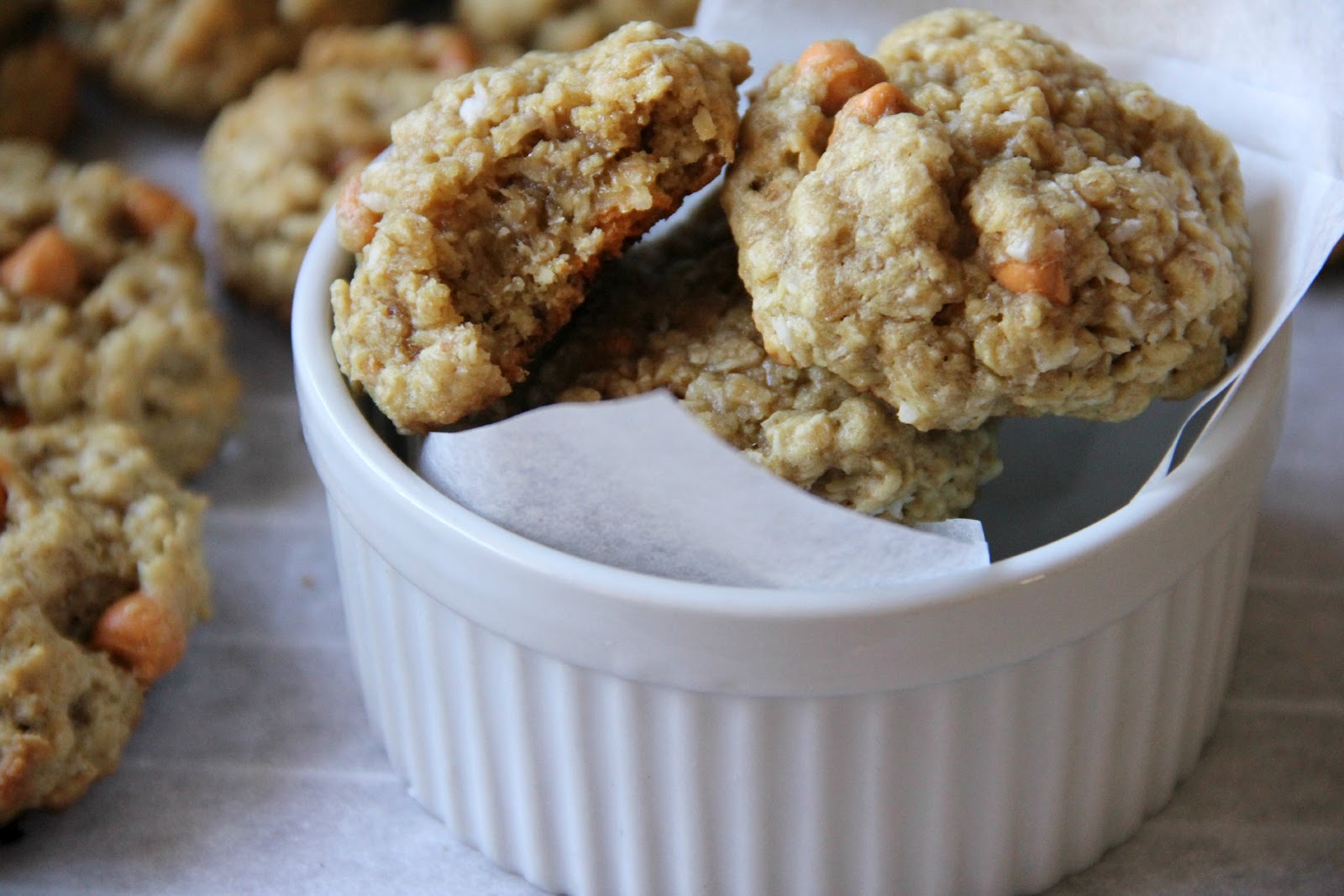 My Happy Place Coconut Oatmeal Scotchies