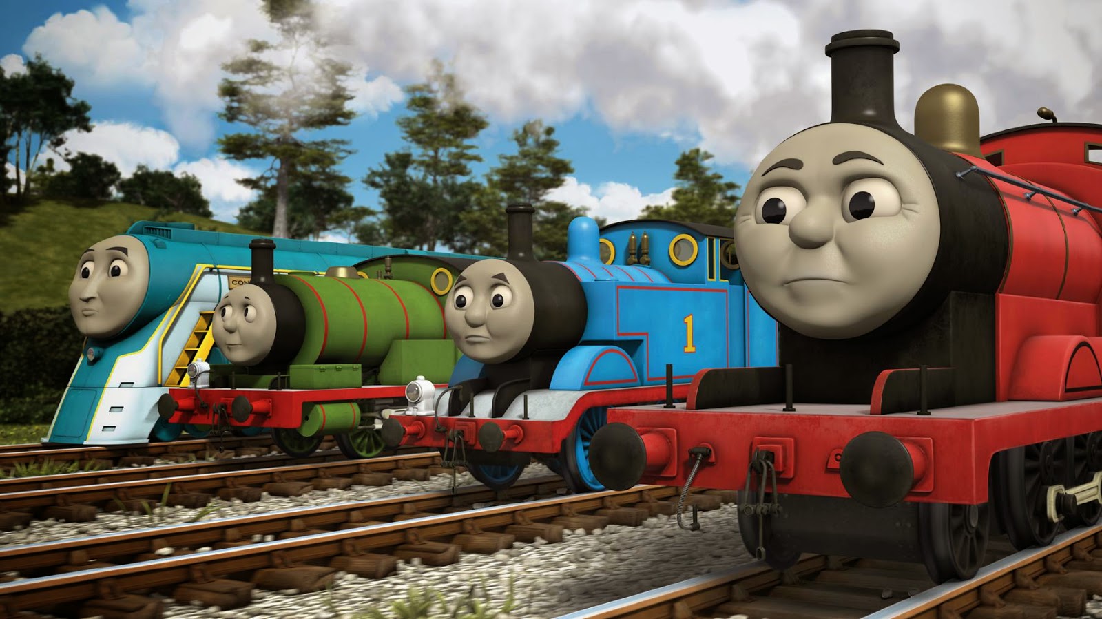 Gambar Thomas & Friends Wallpaper HD Tank Engine | Gambar Lucu Terbaru