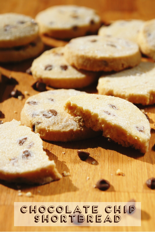 LIGHT AND BUTTERY CHOCOLATE CHIP SHORTBREAD. Gathering Beauty