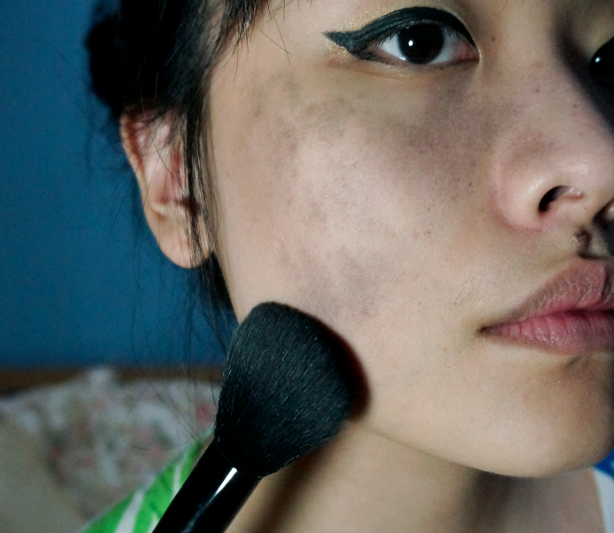 MAKEUP PLAY + TUTORIAL Fake Dirt on Face ms.rhea's