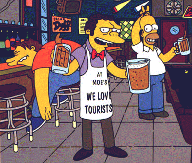 C- Bienvenidos a la taverna de Moe!!! C- Bienvenidos a la taverna de Moe!!!