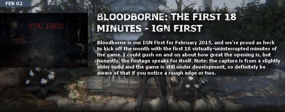 Bloodborne News