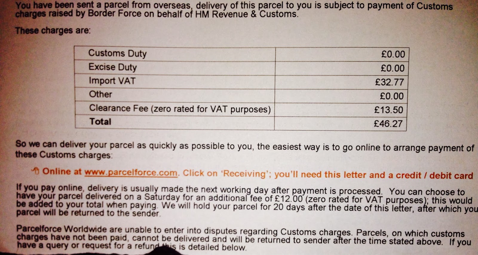 Do I Have To Pay Import Vat On A Gift at Avis Smith blog