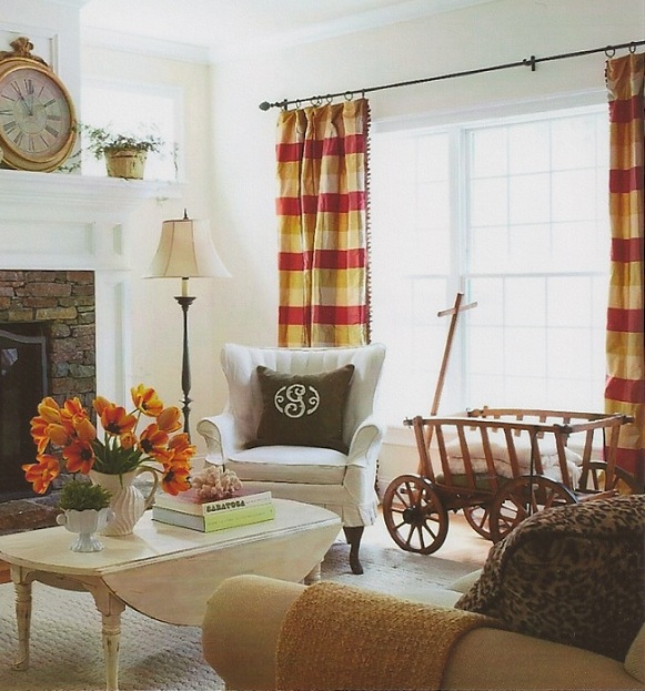 Red Door Home How To Sew Curtain Panels With Lining And Or