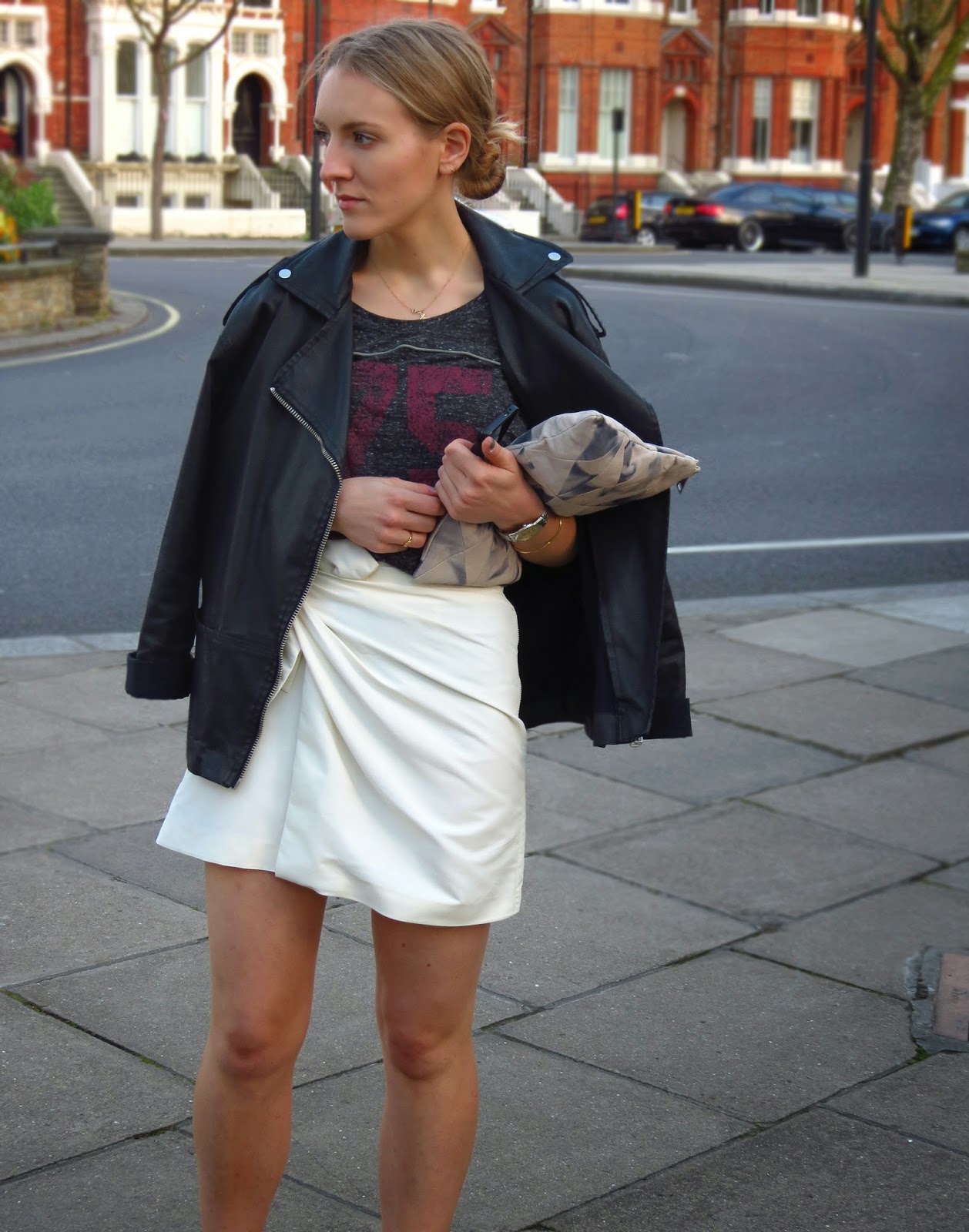 Dress Gallery wrap skirt Celine inspired skirt