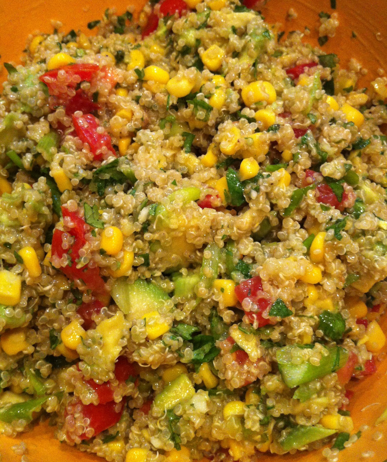 girlsgonefood: Quinoa Avocado Salad