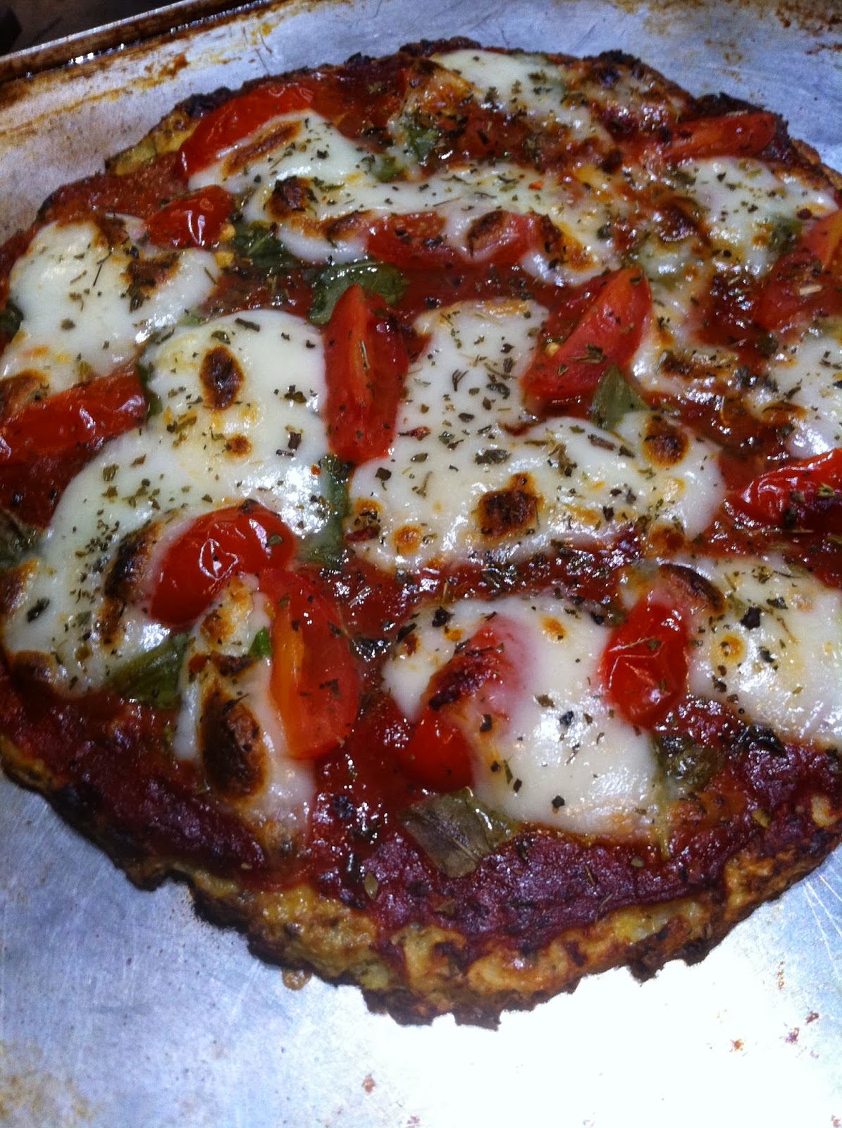 The Happy Larder Cauliflower pizza...whaaat?