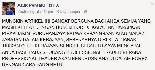 Forex haram jakim
