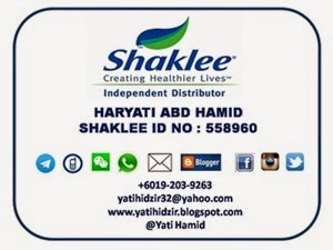 DAPATKAN SHAKLEE SEKARANG!!!