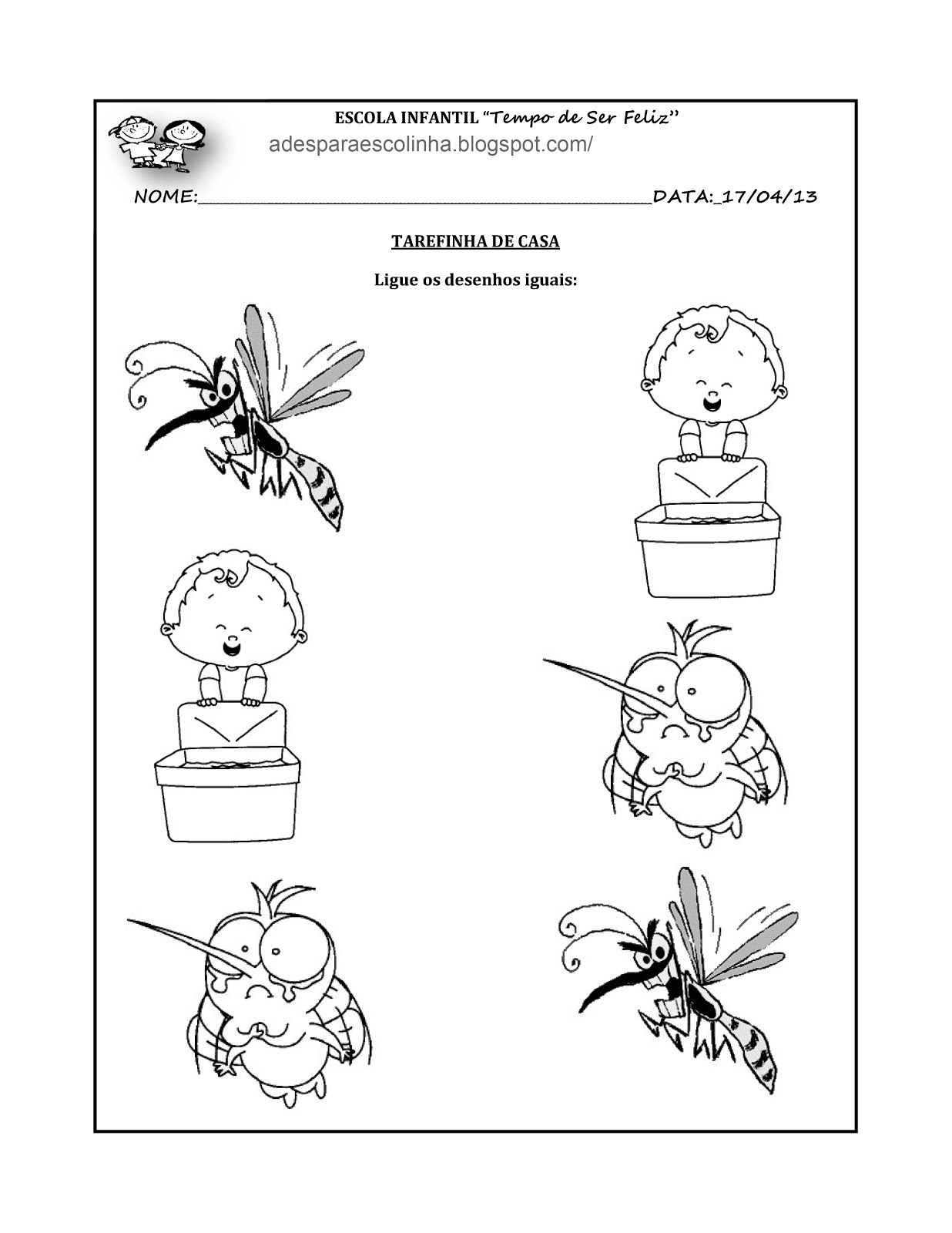 inspirado desenho p colorir do mosquito da dengue 2018