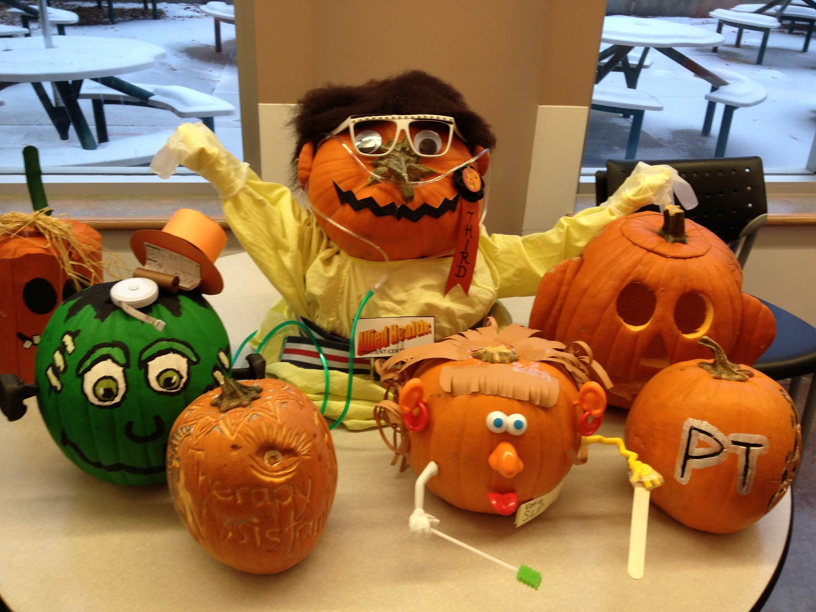 Rockyview General Hospital Pumpkin Carving Contest 2012 Clearly the