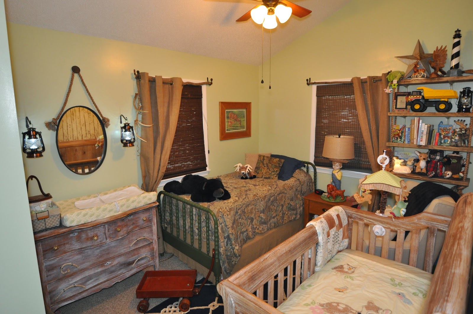 Asia Evans Artistry My Little Boy's Nursery Rustic Outdoors