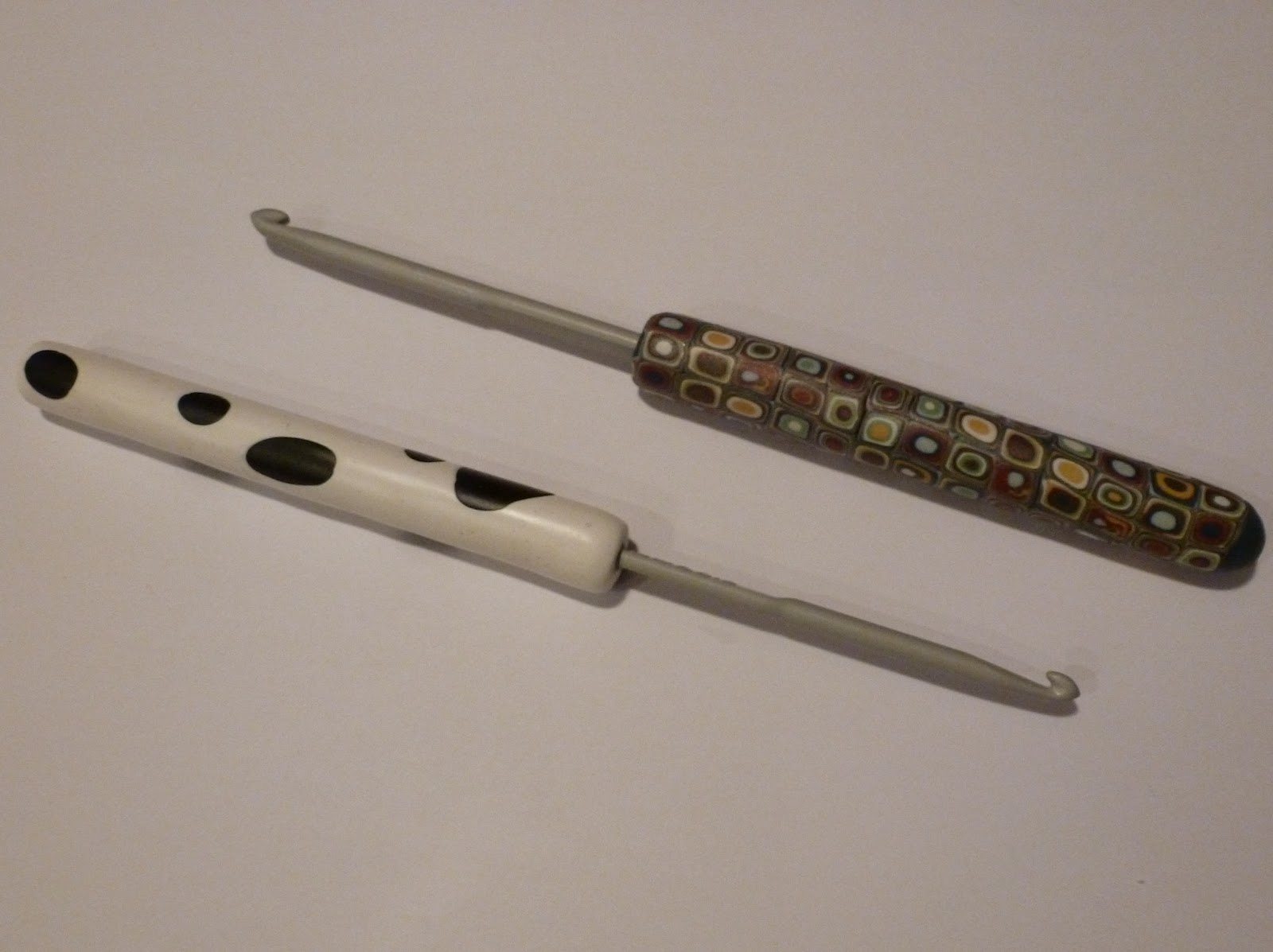 Tales from the Week Day Home Polymer Clay Crochet Hook Tutorial