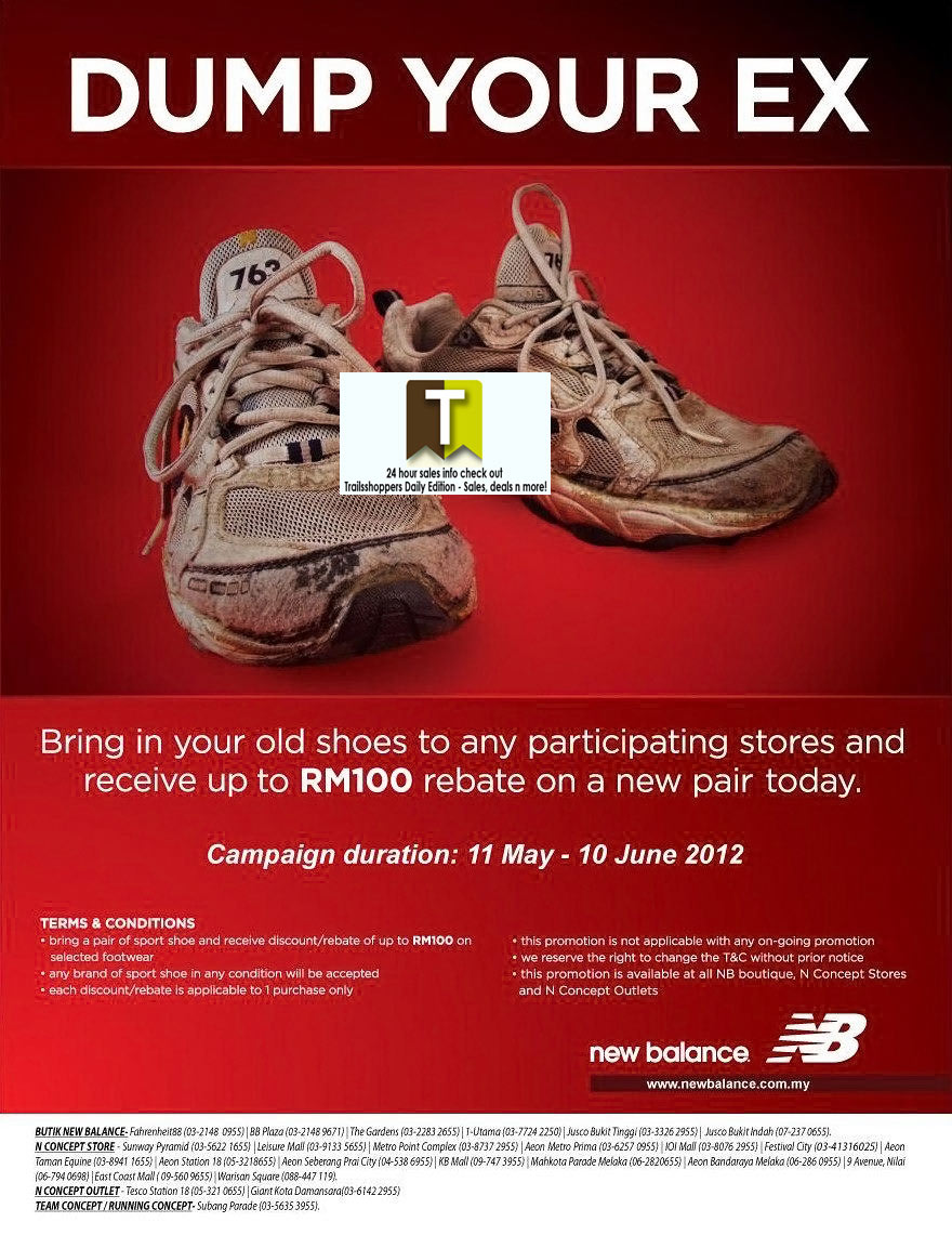 new balance sales promotion