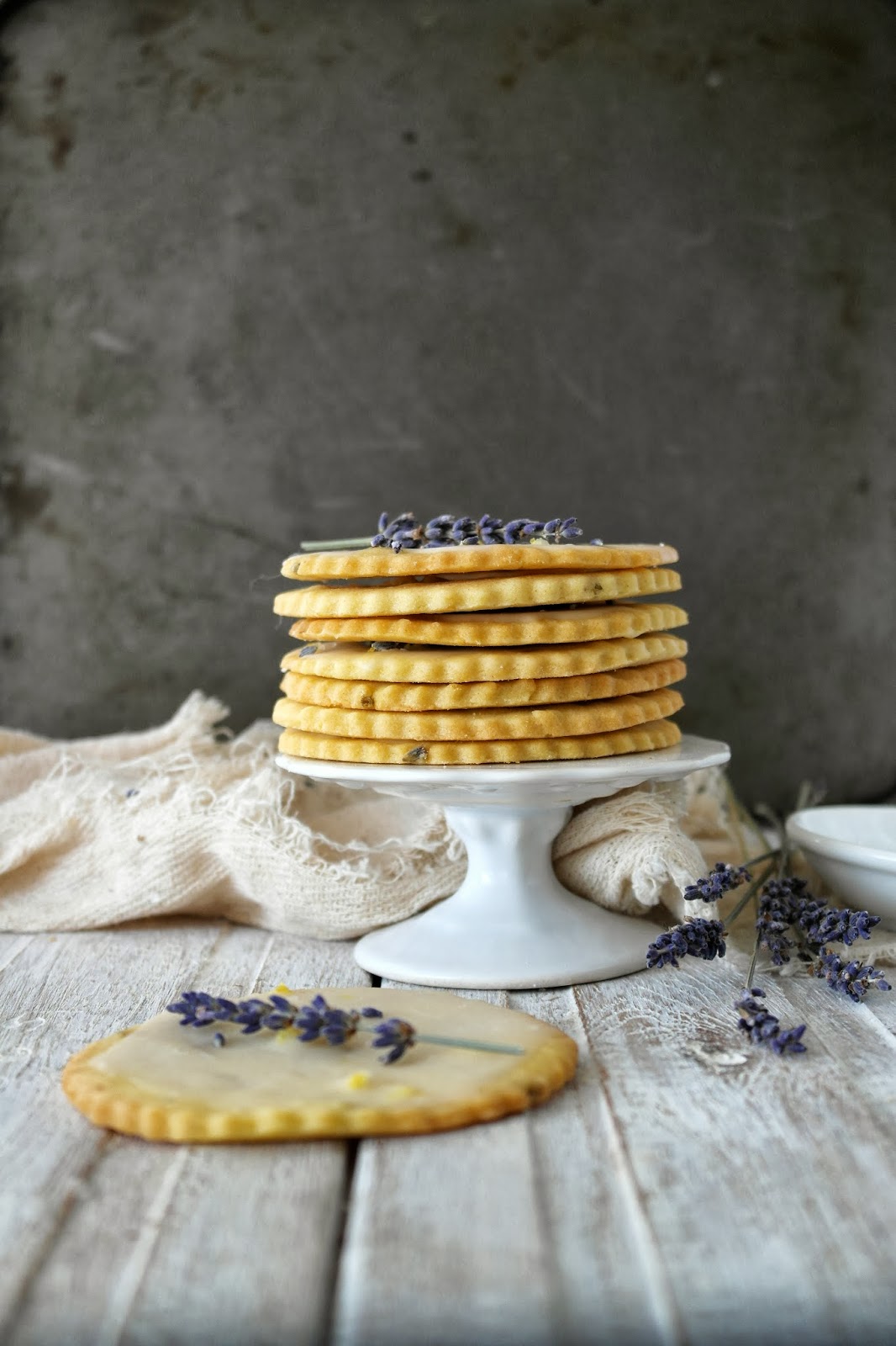 lemon glazed lavender and lemon shortbread cookies twigg studios