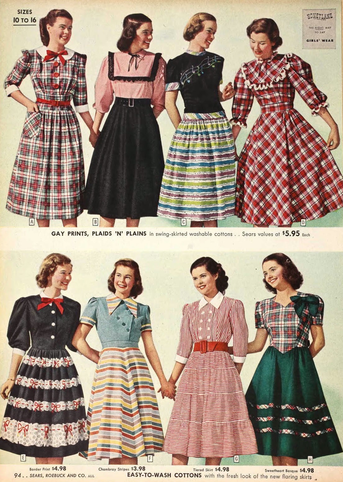 Snapped Garters Dress of the Century 19401949