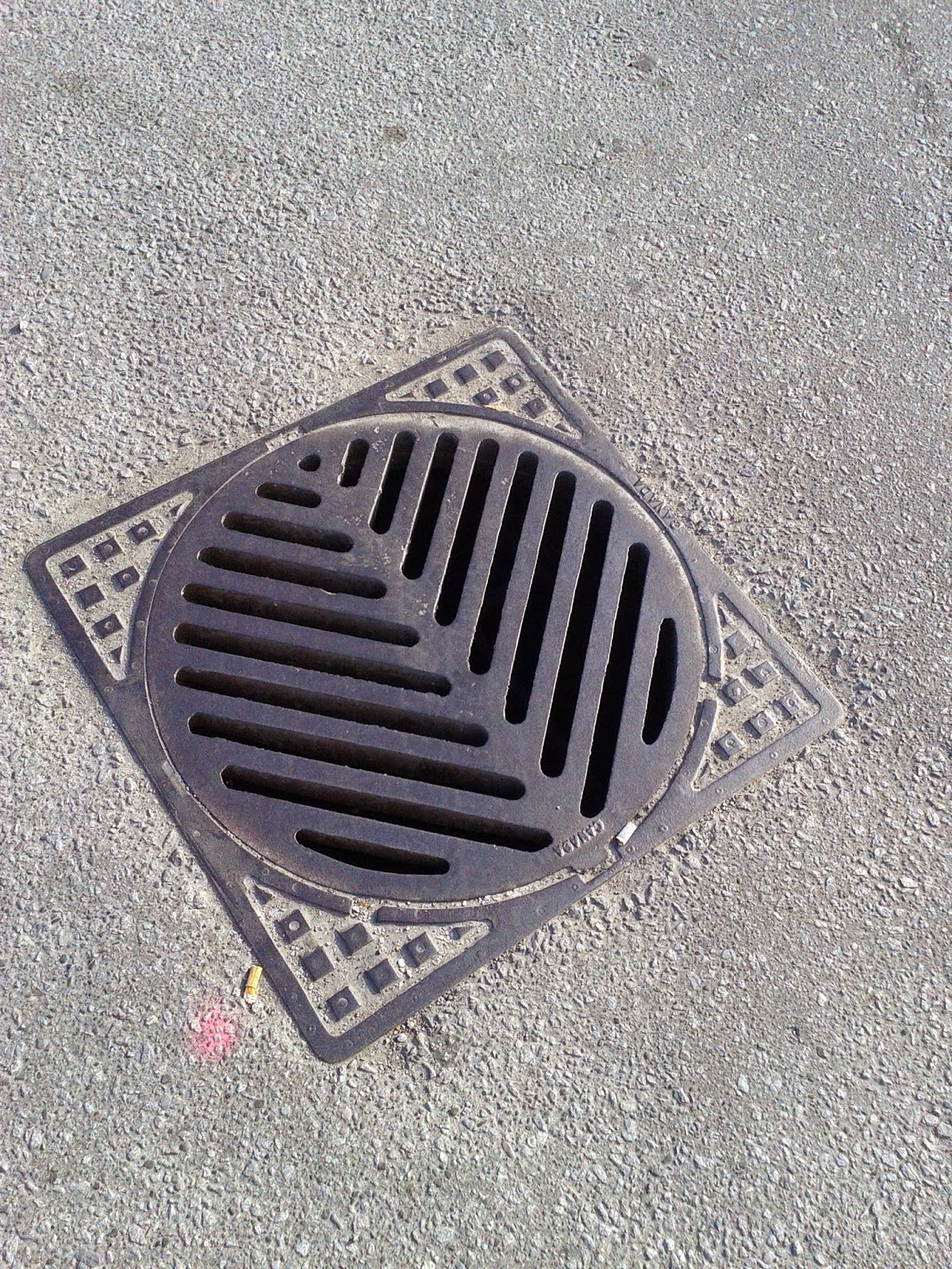 Toronto things Stock photo Sewer grate
