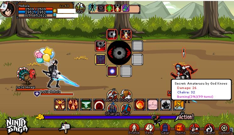 ninja saga online free ninja saga online free