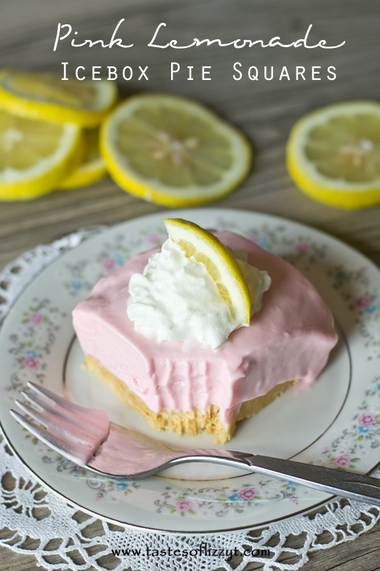 Pink Lemonade Icebox Pie Squares | 12 Frozen Treats | 28 |