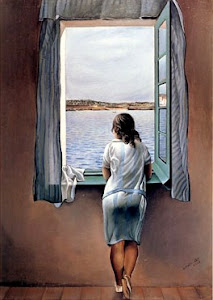 Salvador DALI - WOMAN AT THE WINDOW