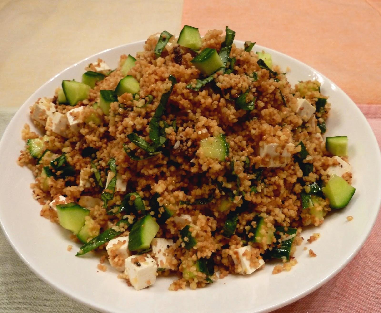 Cracked Pepper Toasted Couscous Salad