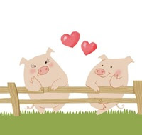 Cerditos Enamorados
