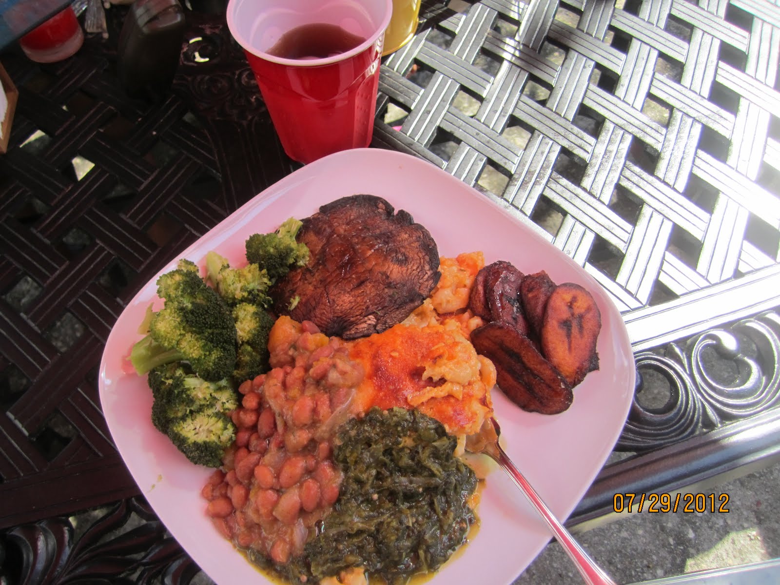 Trini Sunday lunch Vegged Out Mom