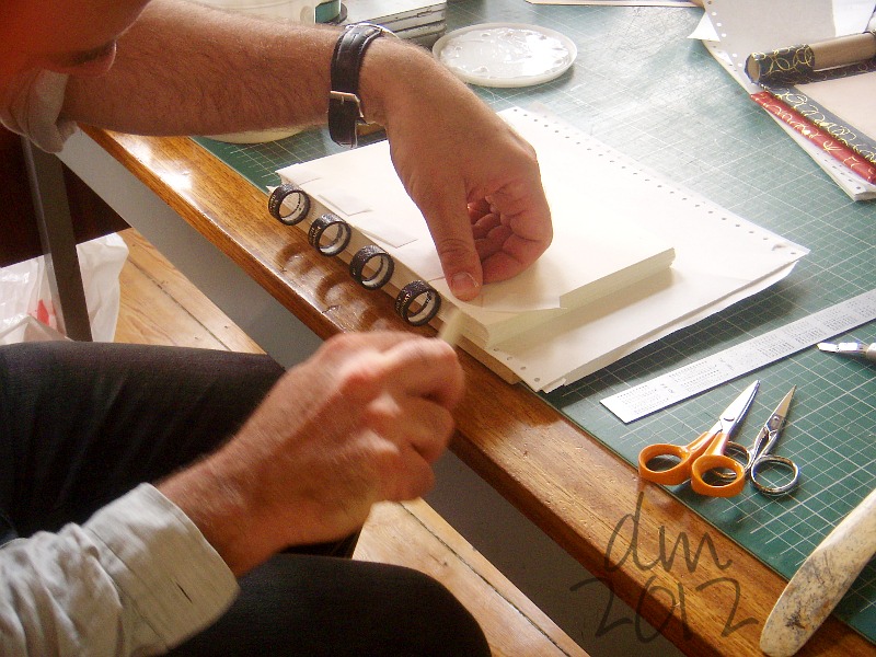 Papieren Avonturen single hinge binding