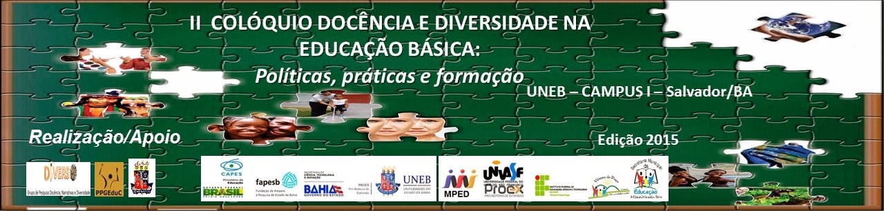 ANAIS II COLÓQUIO DOCÊNCIA E DIVERSIDADE NA EDUCAÇÃO BÁSICA