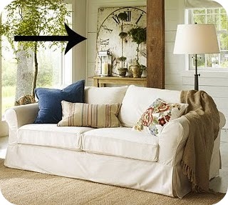 Twenty Something Knock Off Pottery Barn Clock