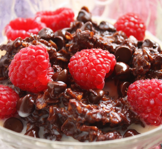 raspberry chocolate zmeura