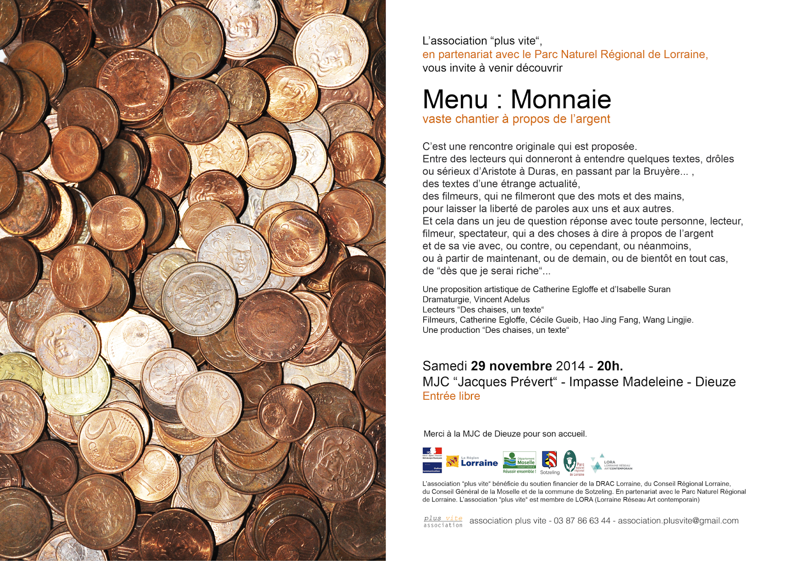 Menu Monnaie