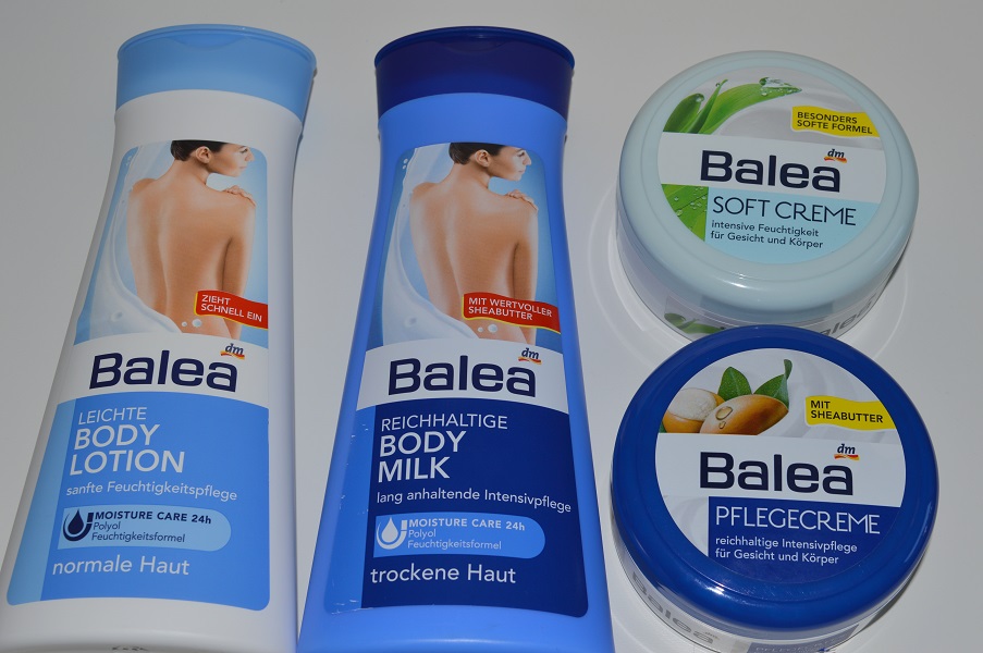 Glam & Shine Beautyblog Balea BodyLotion, Milk und Creme