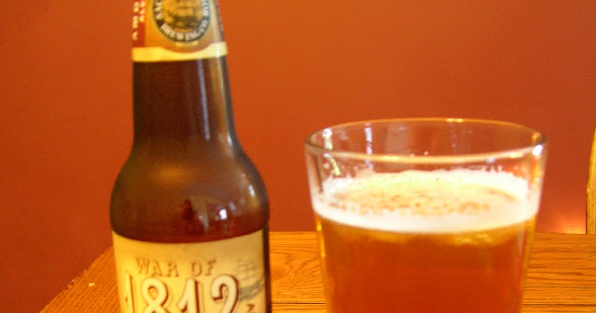 The Beer Buzz War of 1812 Amber Ale from Sackets Harbor Brewing Company