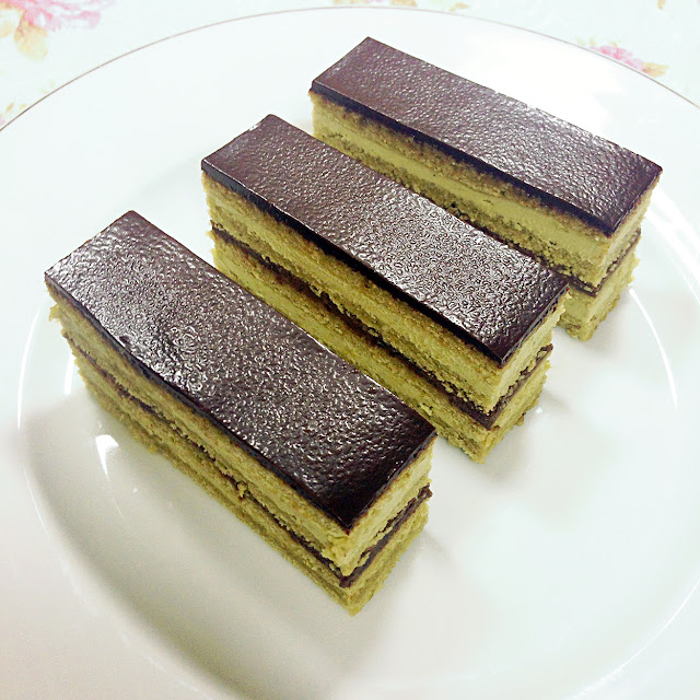 Opera Green Tea Cake