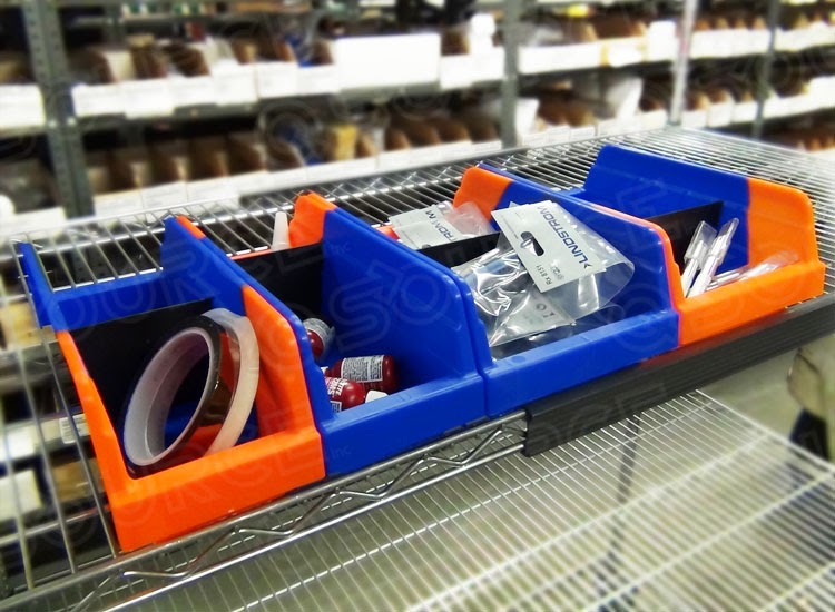 The Q Source Resource AkroMils Indicator™ Bins 5S Lean Organization