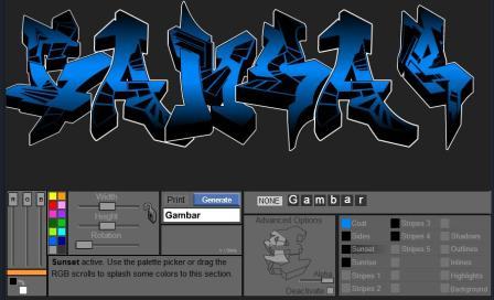 Aplikasi Java Graffiti Creator