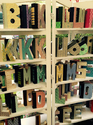 Summerville Flowertown Festival 2015 - Letter Books | The Lowcountry Lady