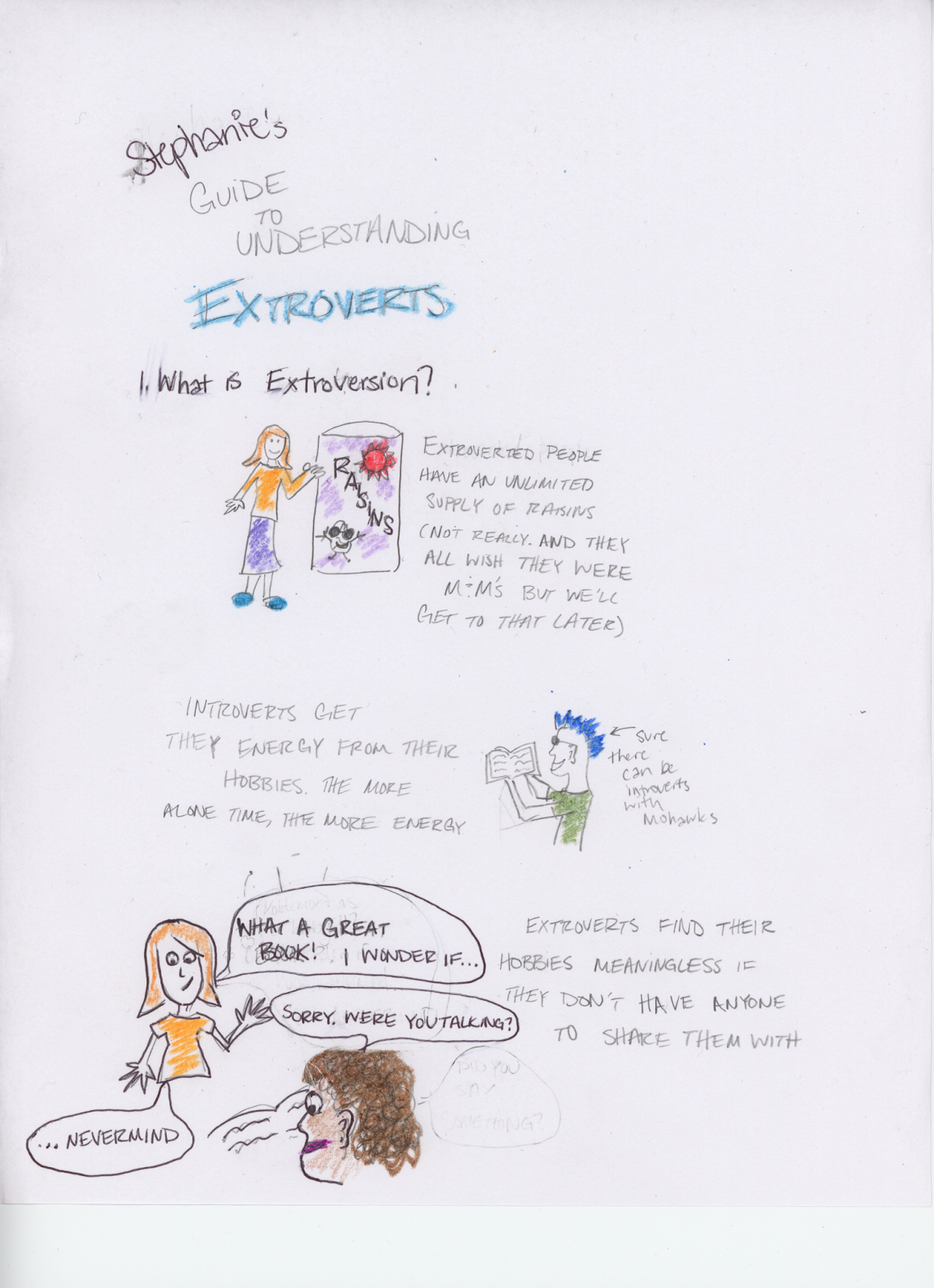 Sistionary The Care and Keeping of Extroverts (A Poorly