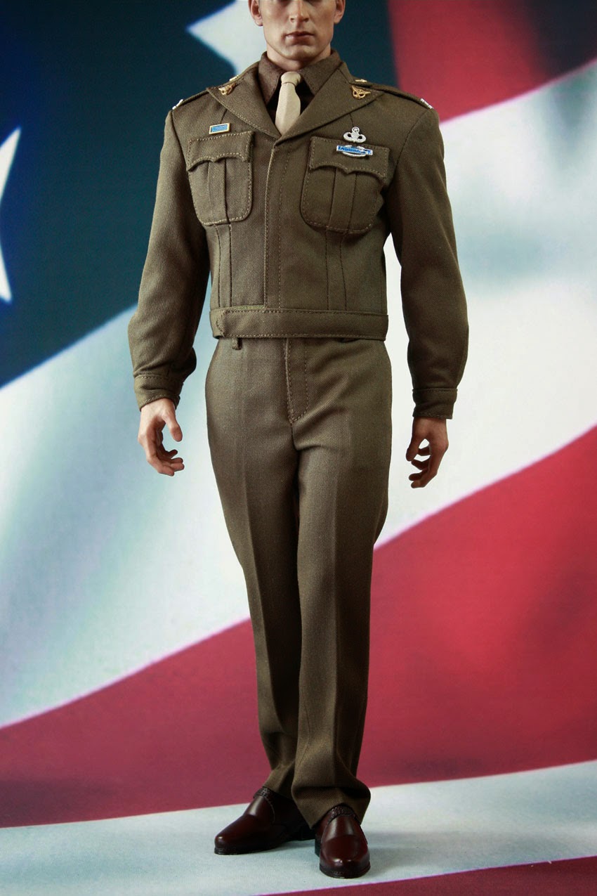 Shoes for POPTOYS X19 Golden Age WWII Captain America US Army 1//6 Scale Figure