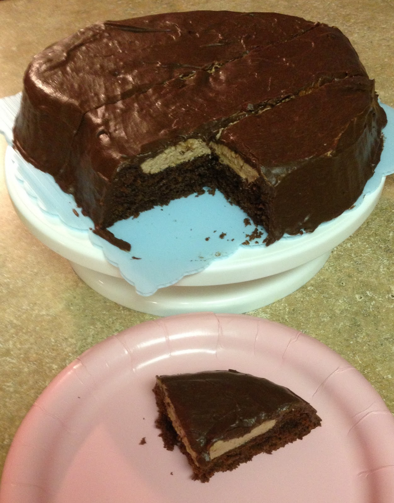 Sweet Pea Gourmet Treats Triple Chocolate Kahlua Cake
