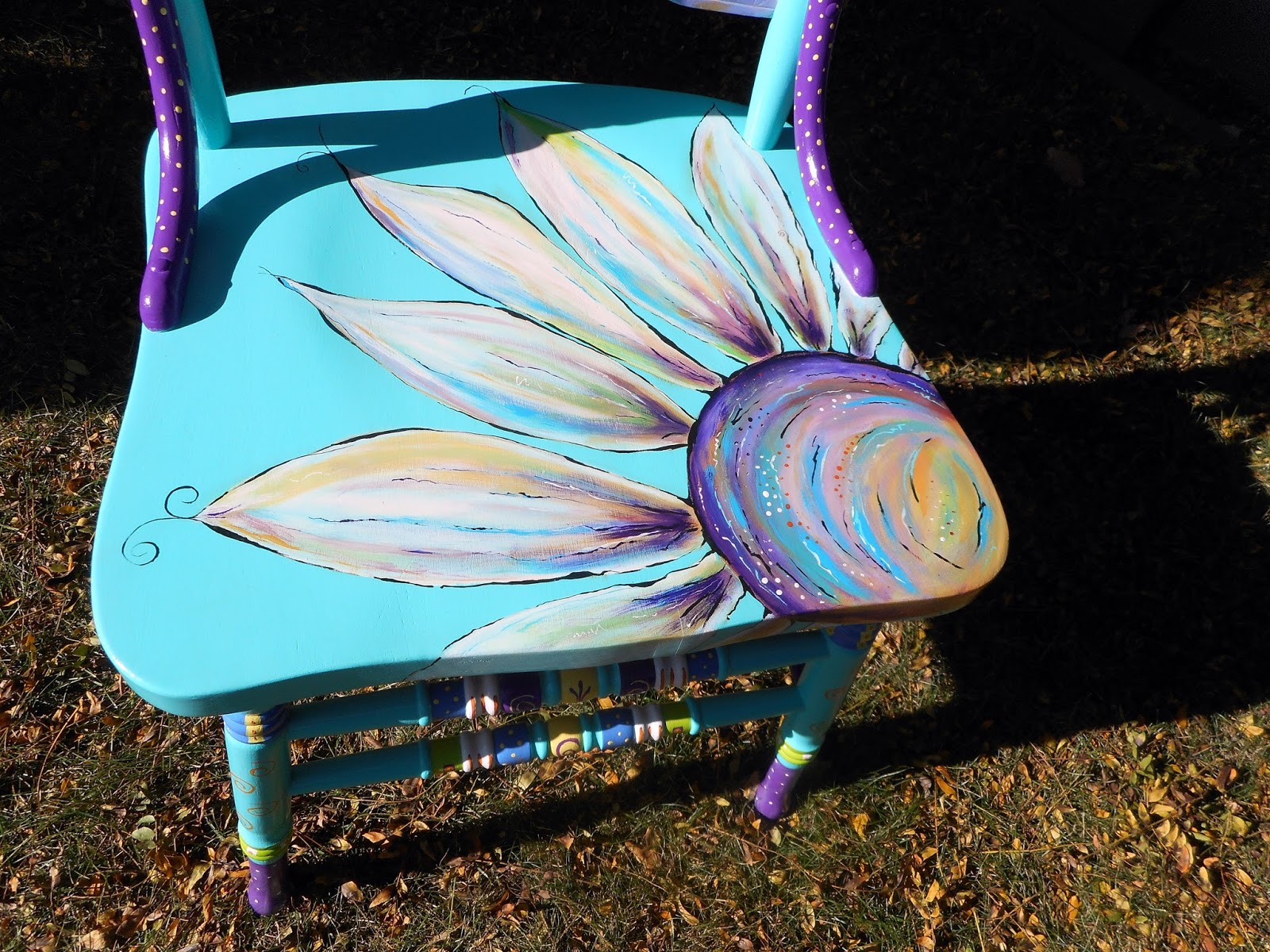 Carolyn's Funky Furniture The Painted Chairs