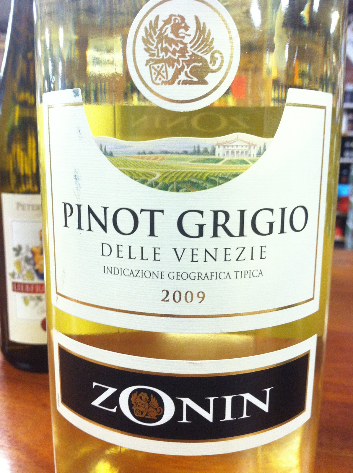 Kristen's Wine Blog Tasting Zonin Pinot Grigio