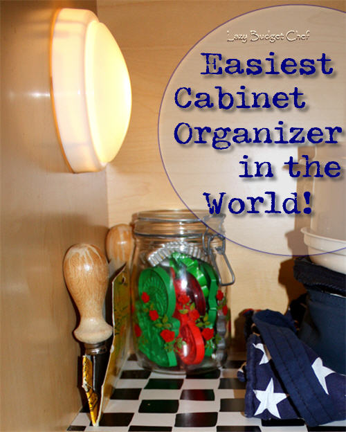 Lazy Budget Chef The Easiest and Cheapest Kitchen Organizer in