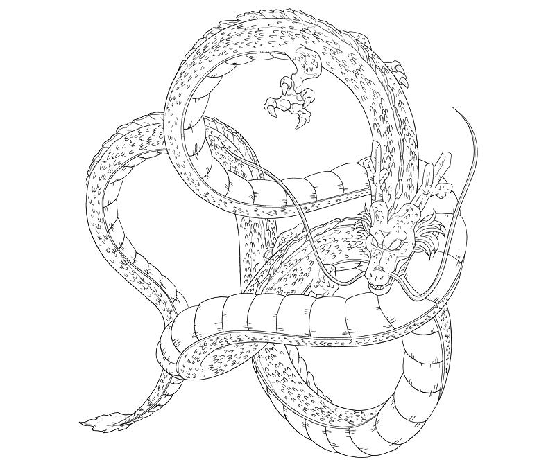 Printable Shenron Character Coloring Pages printable-shenron-character-coloring-pages