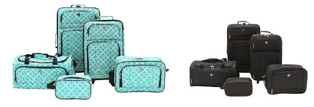 5 piece luggage set sale