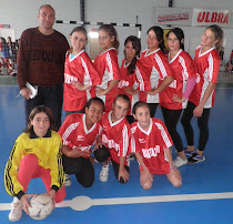 Equipe Futsal participando do JERGS