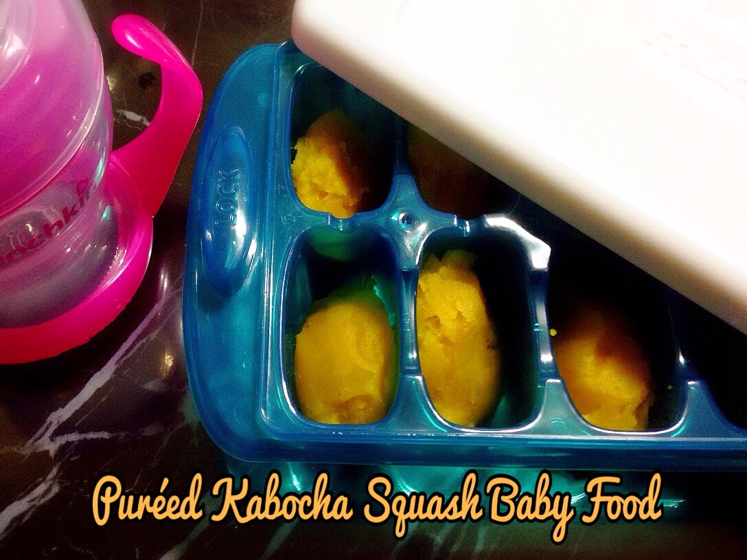 MinJi's Kitchen Puréed Kabocha Squash Baby Food