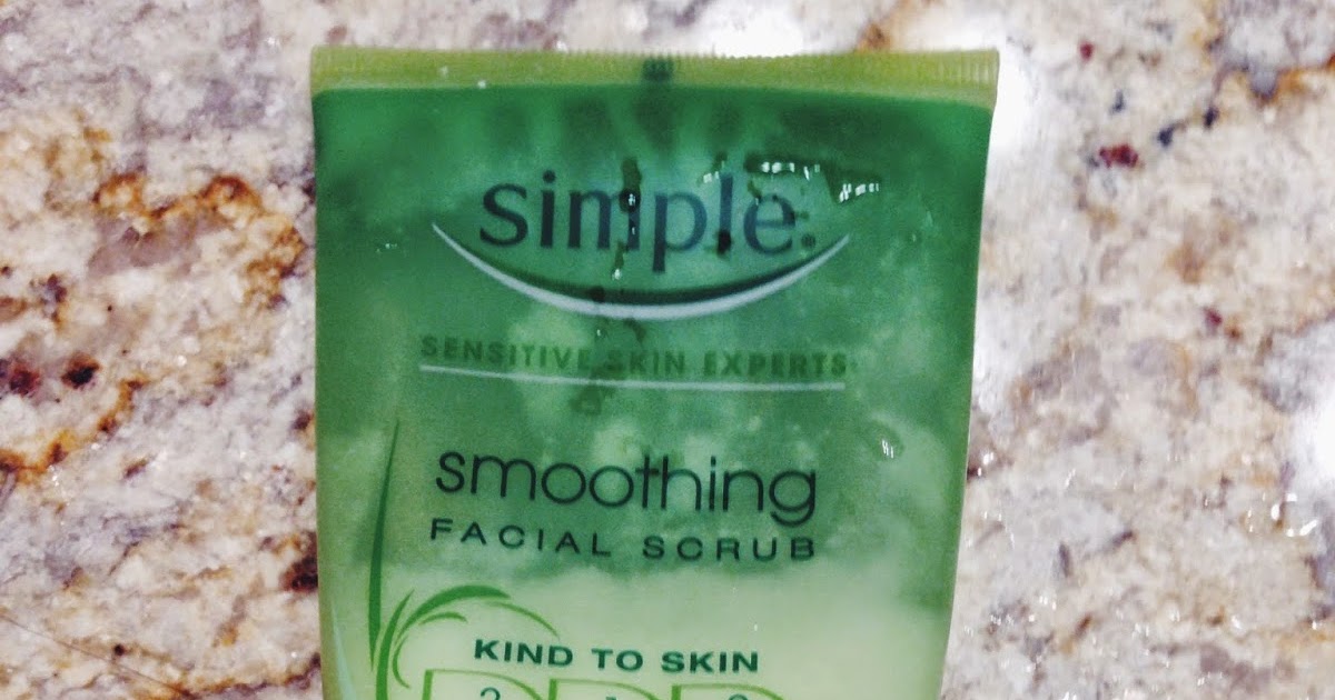 simple rice face scrub
