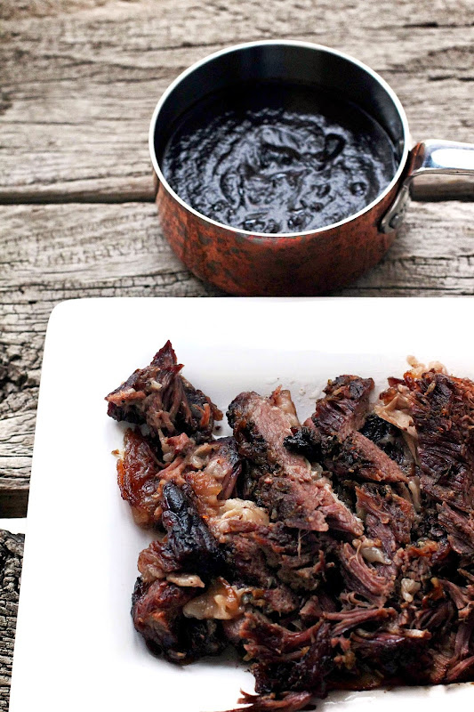 Milk and Honey Slow Roasted Brisket with Coffee Chipotle BBQ Sauce